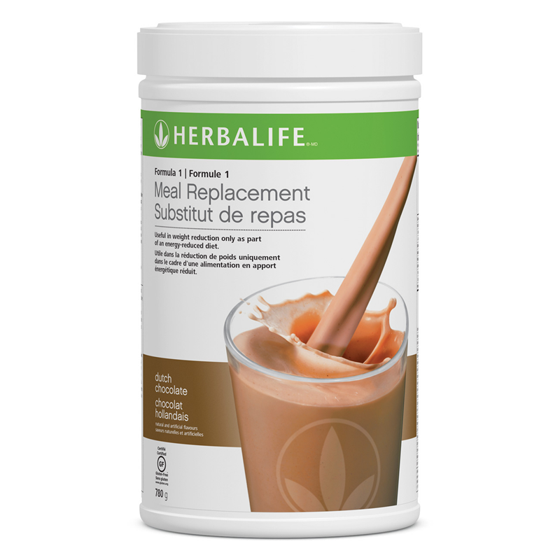 Herbalife Canada Formula 1 Meal Replacement Shake Mix Dutch Chocolate