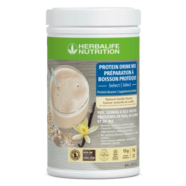 Herbalife Protein Drink Mix Select Natural Vanilla flavour