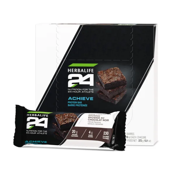 Herbalife Herbalife24 Achieve Protein Bar Dark Chocolate Brownie